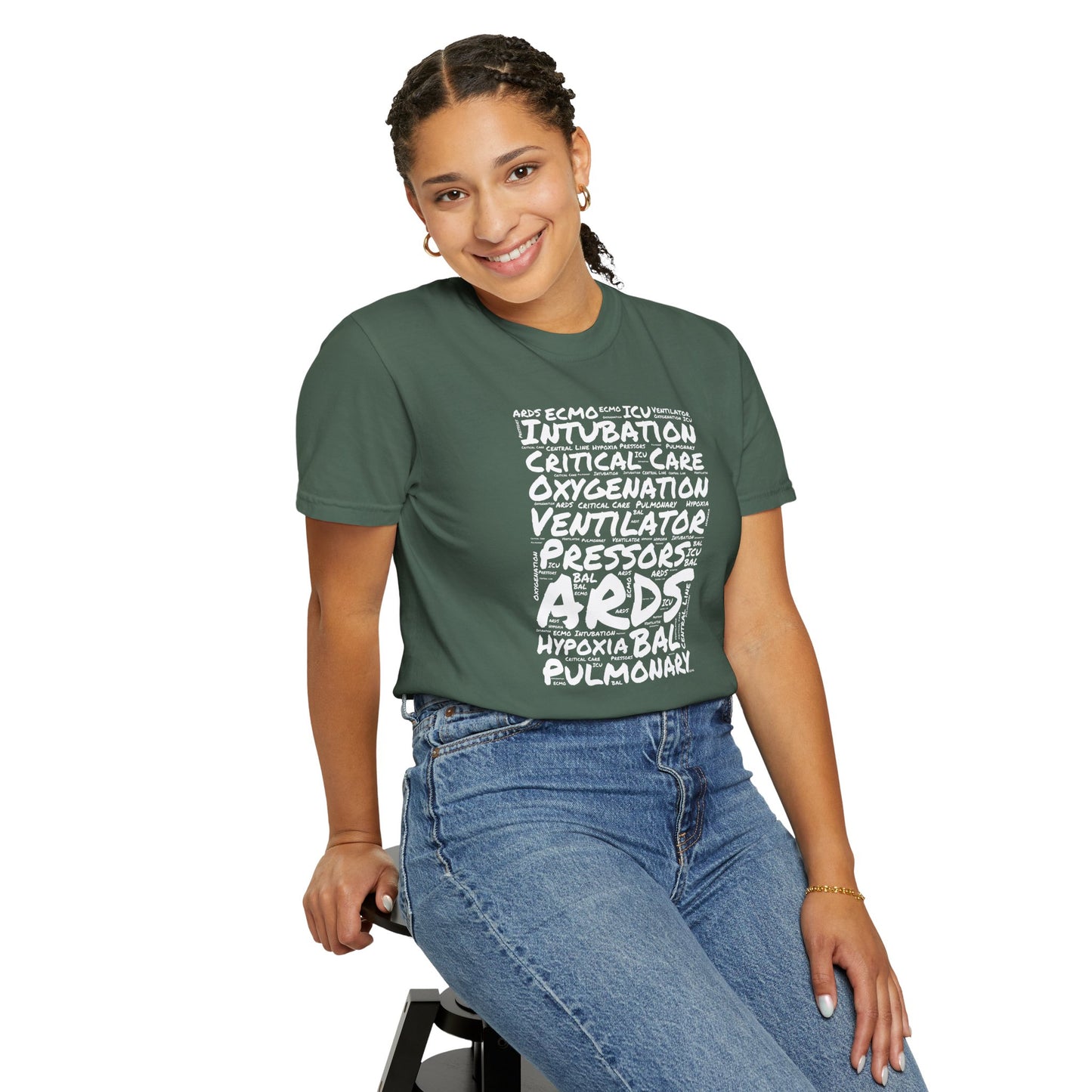 Critical Care Wordcloud T-Shirt