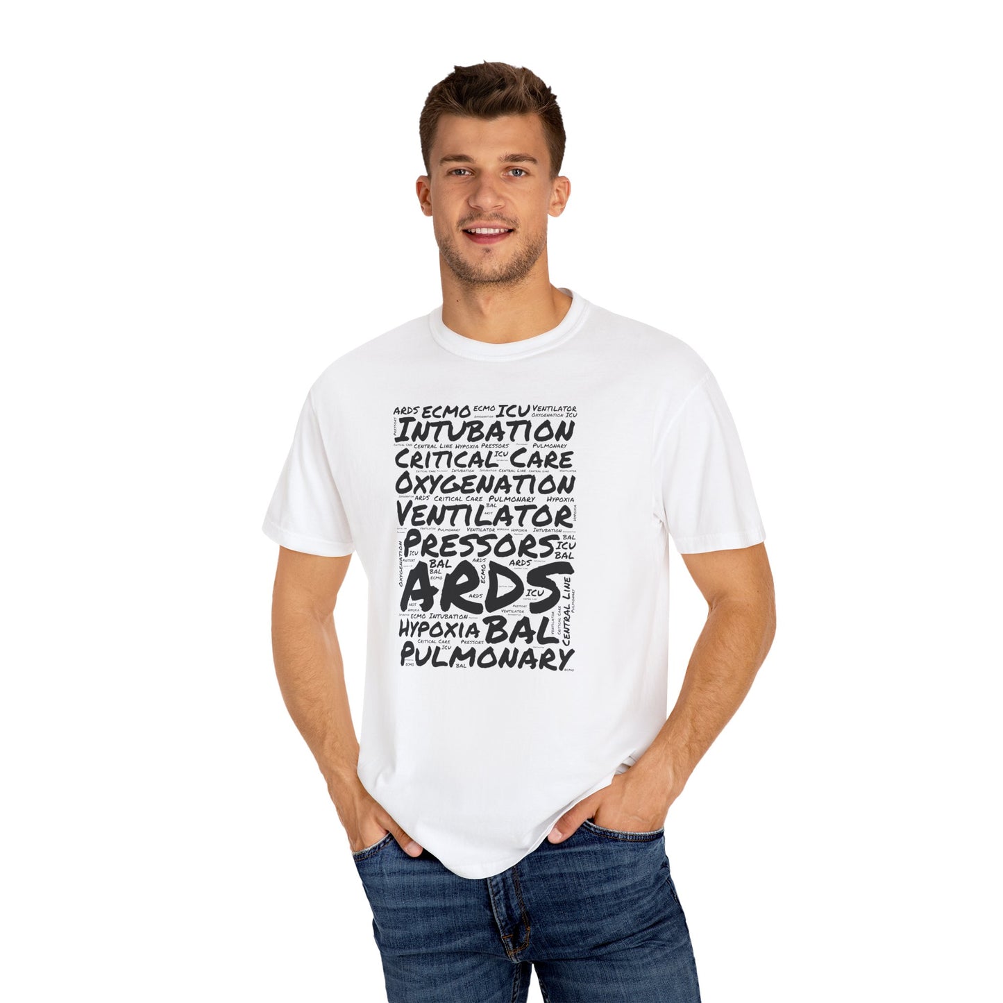 Critical Care Wordcloud T-Shirt