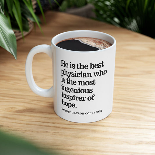 Samuel Taylor Coleridge Inspirational Quote Coffee Mug