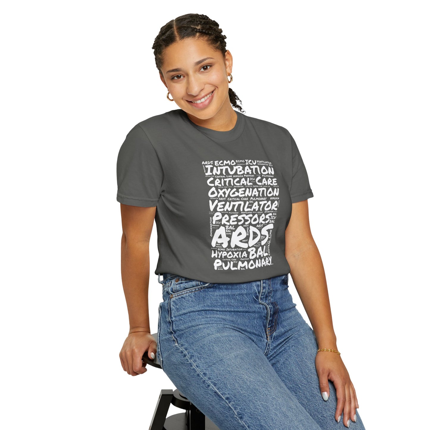 Critical Care Wordcloud T-Shirt