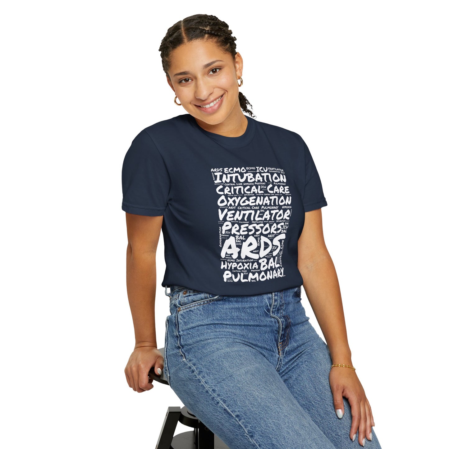 Critical Care Wordcloud T-Shirt