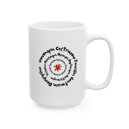 Spinning Antibiotics Coffee Mug