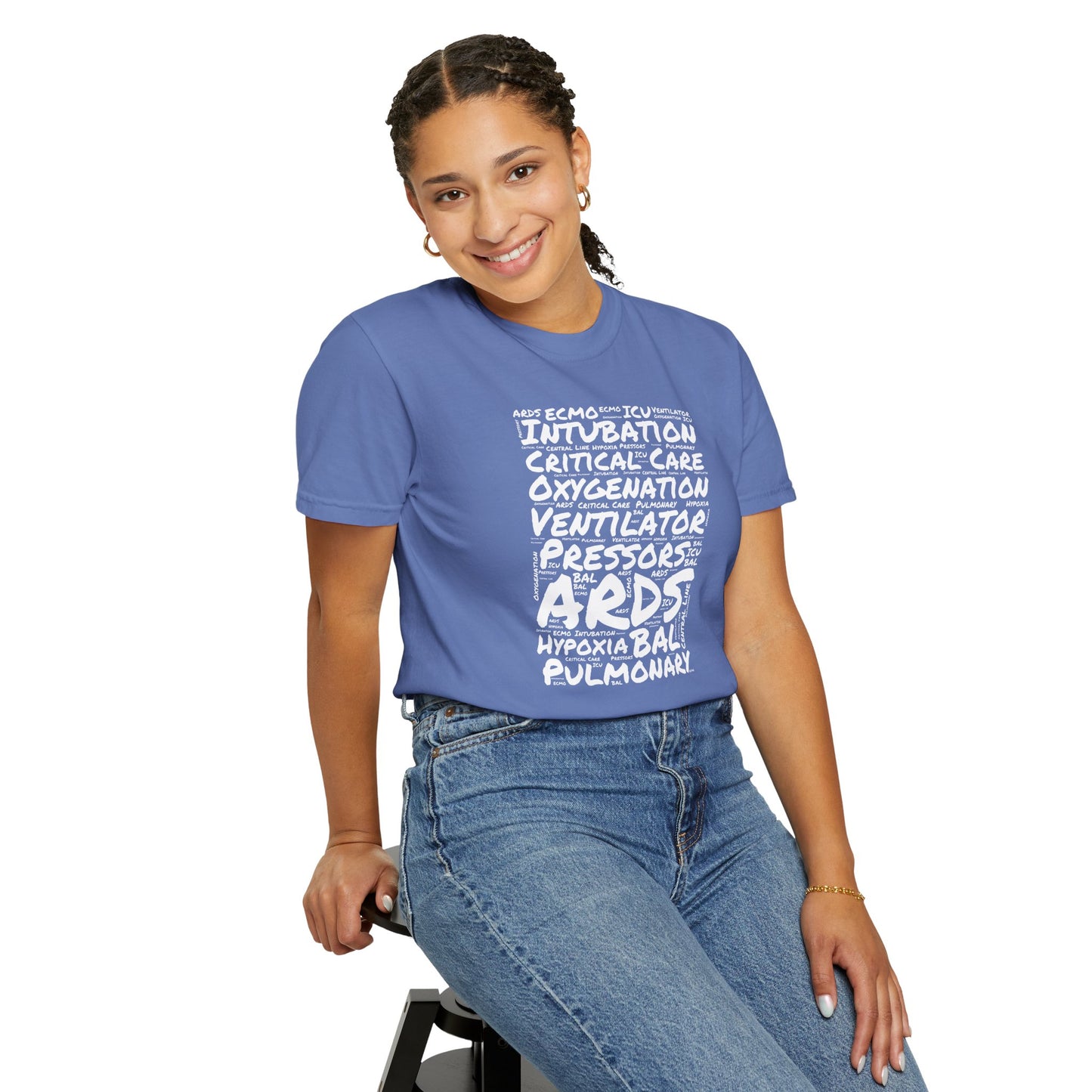 Critical Care Wordcloud T-Shirt