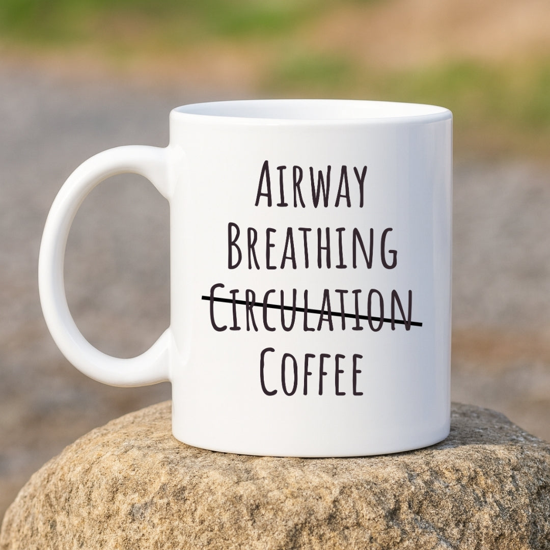 "Airway Breathing Coffee" Mug