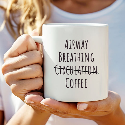 "Airway Breathing Coffee" Mug