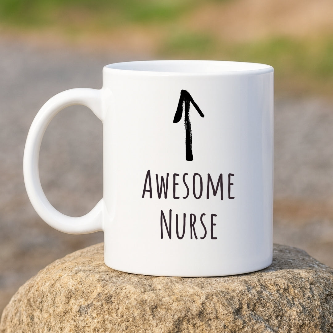 "Awesome Nurse" Coffee Mug