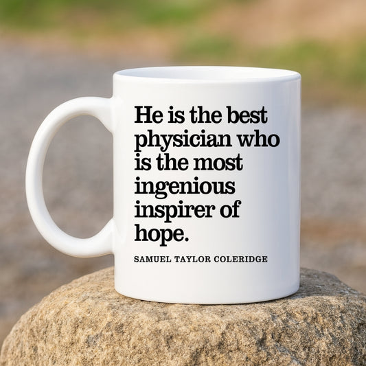 Samuel Taylor Coleridge Inspirational Quote Coffee Mug