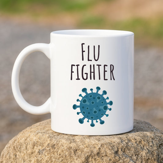 "Flu Fighter" Influenza Coffee Mug