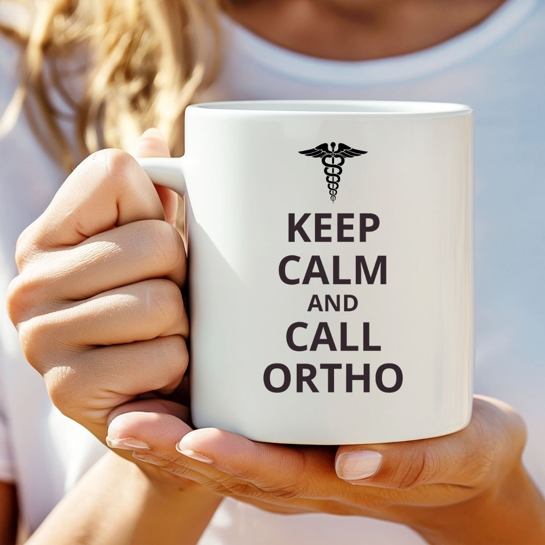 "Keep Calm and Call Ortho" Coffee Mug