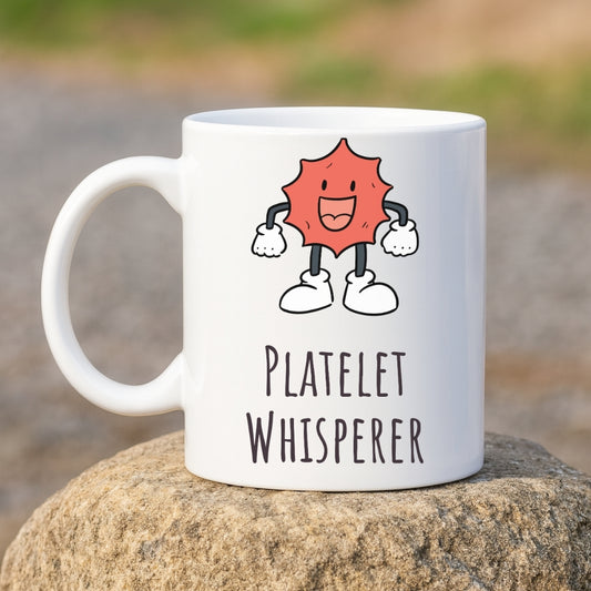 "Platelet Whisperer" Coffee Mug