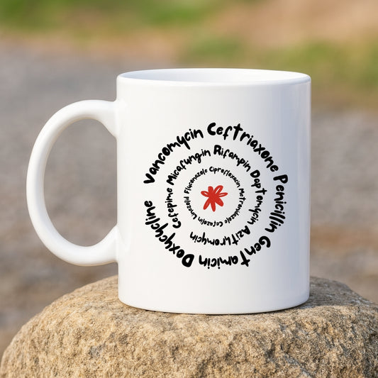 Spinning Antibiotics Coffee Mug