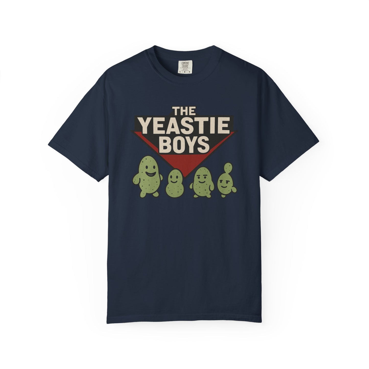 "The Yeastie Boys" Funny Parody Band T-Shirt
