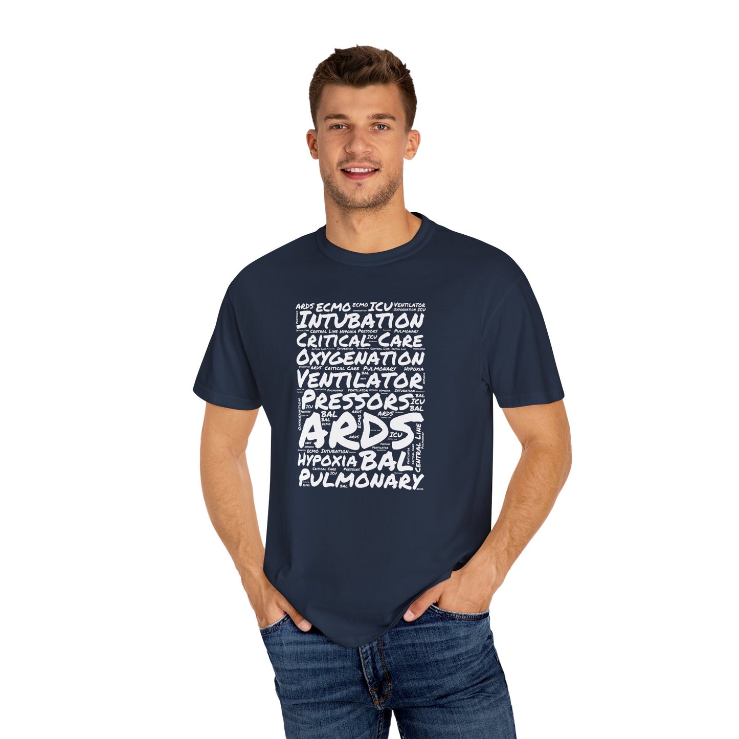 Critical Care Wordcloud T-Shirt