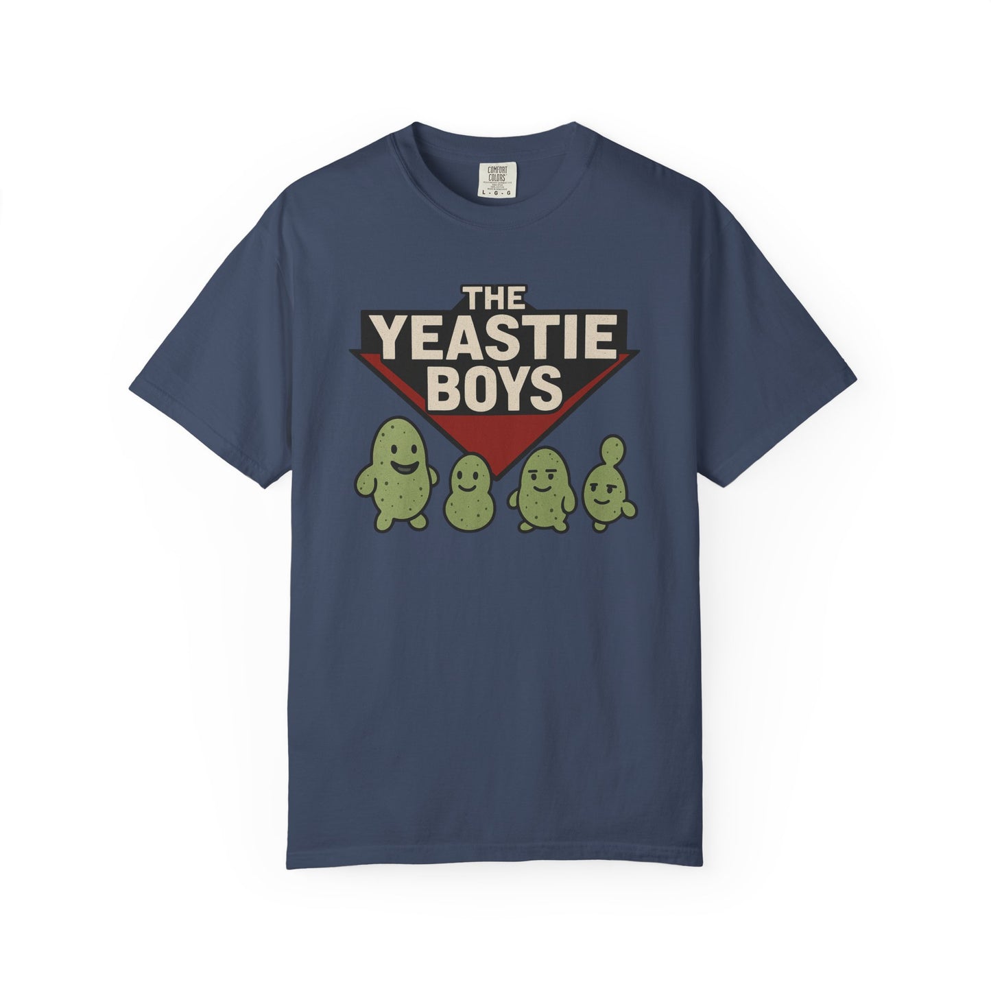 "The Yeastie Boys" Funny Parody Band T-Shirt