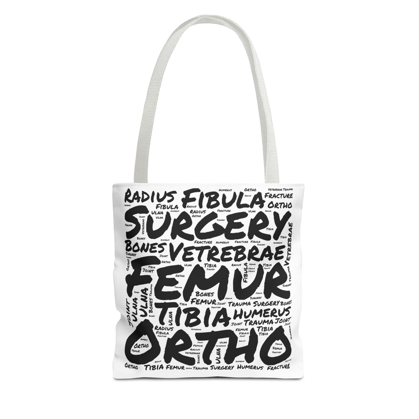 Orthopedic Surgery Word Cloud White Tote Bag
