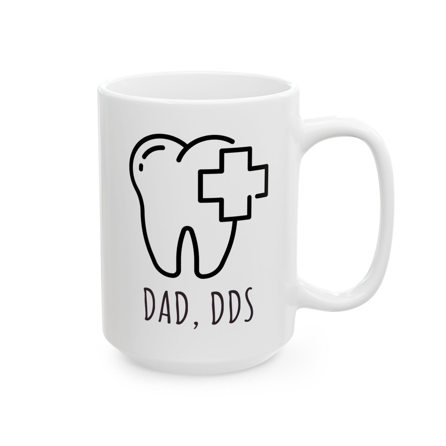 Funny dentist dad gift mug for Father’s Day or dental school graduation