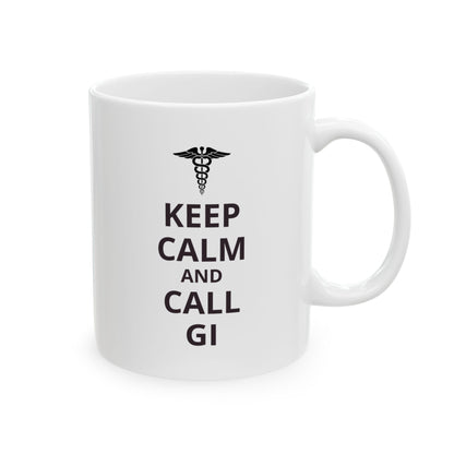 "Keep Calm and Call GI" Coffee Mug