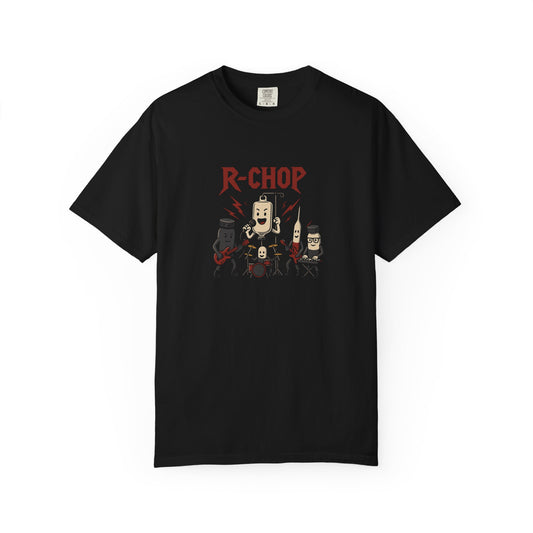 "R-CHOP" Funny Oncology Parody Band T-Shirt