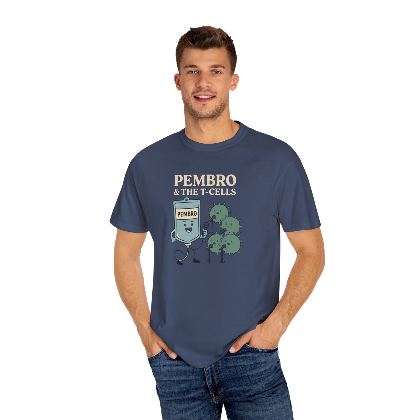 Pembro & The T-Cells Parody Band T-Shirt