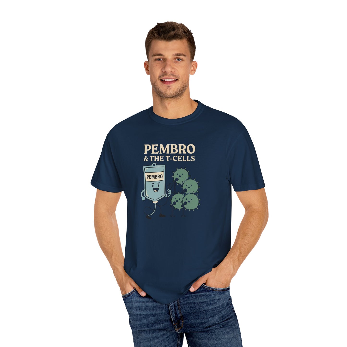 Pembro & The T-Cells Parody Band T-Shirt