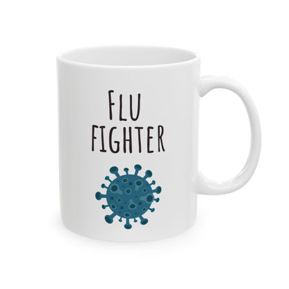 "Flu Fighter" Influenza Coffee Mug