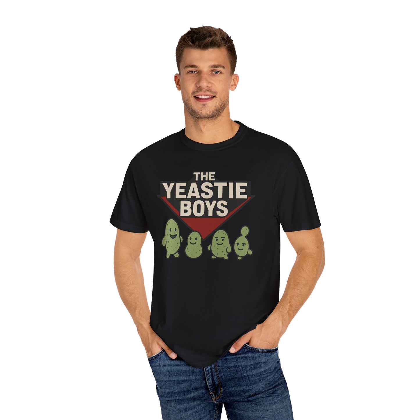 "The Yeastie Boys" Funny Parody Band T-Shirt