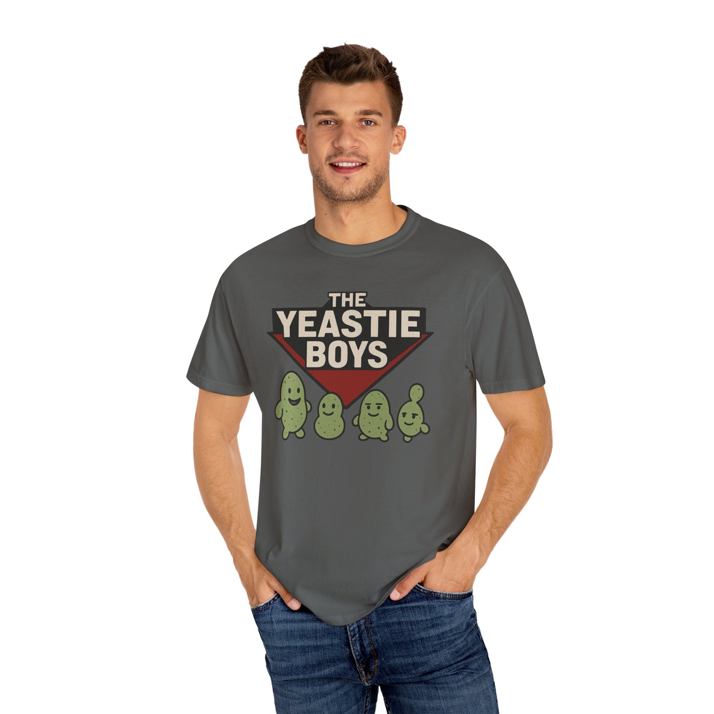 "The Yeastie Boys" Funny Parody Band T-Shirt