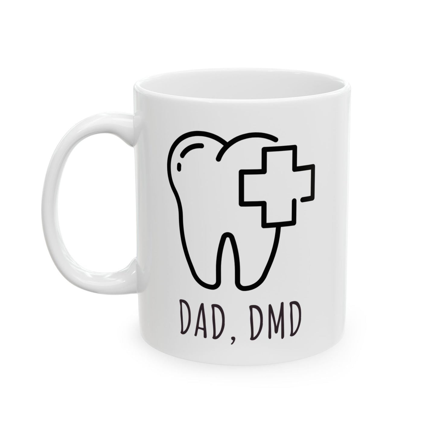 "Dad, DMD." Coffee Mug for Dentist Dad
