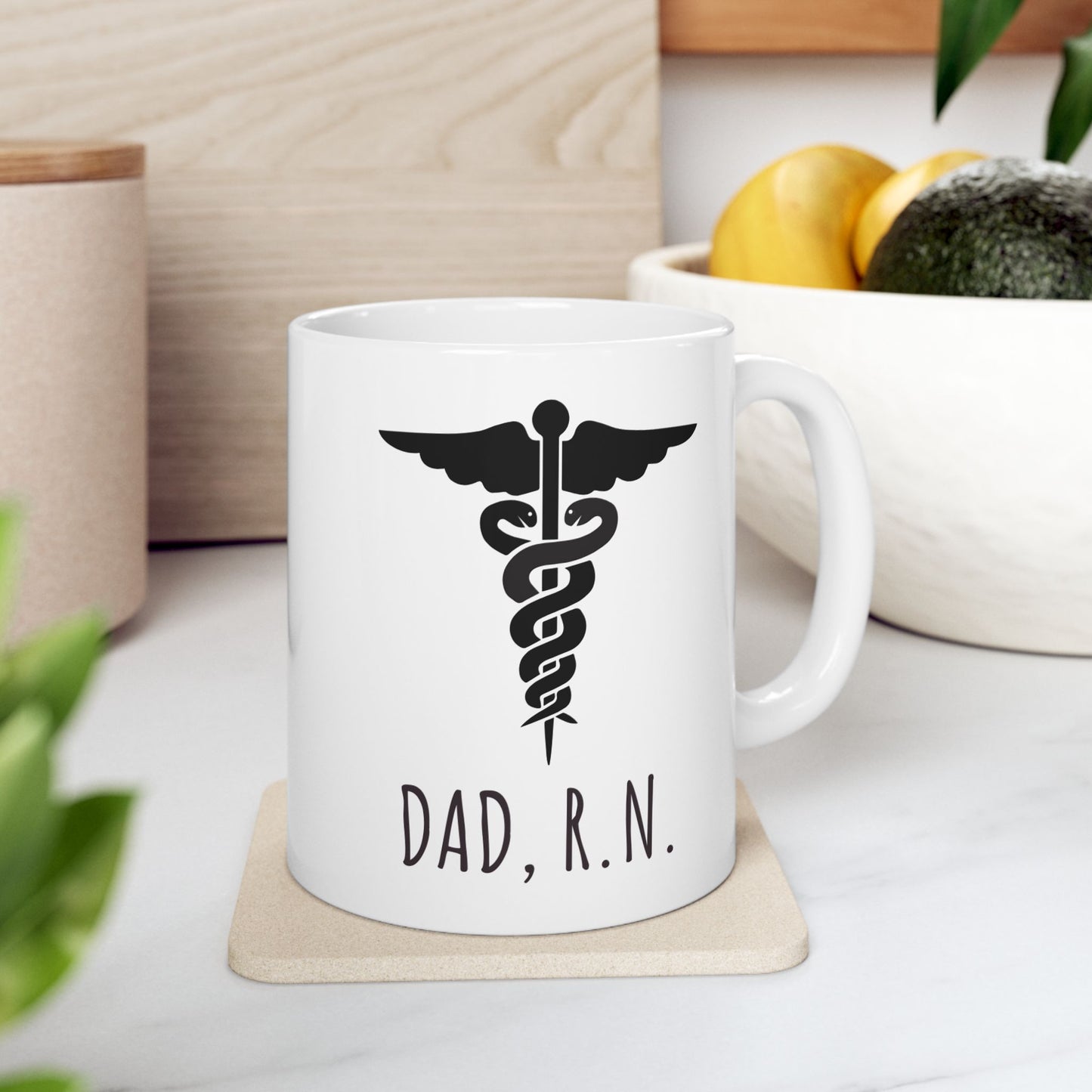 "Dad, R.N." Coffee Mug
