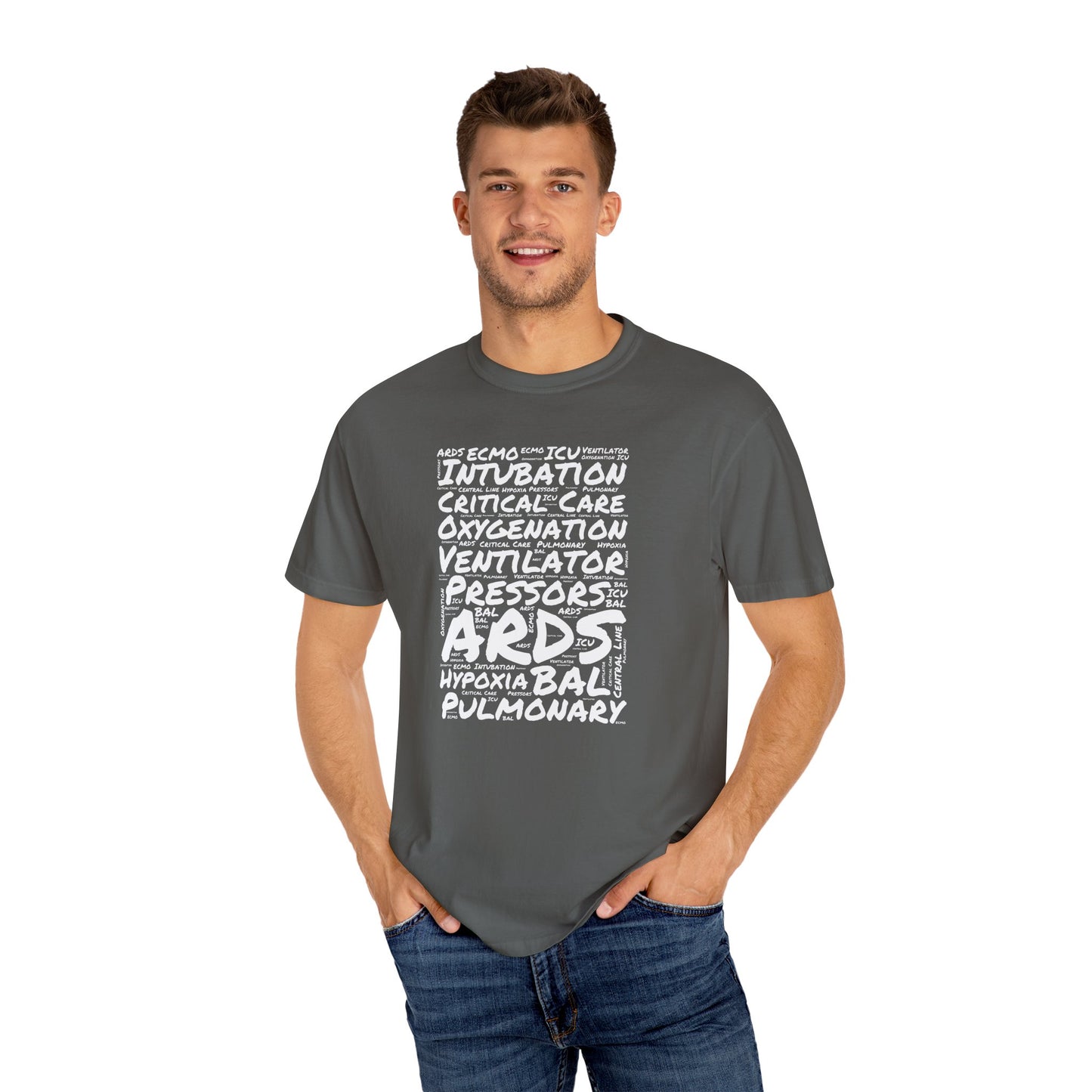 Critical Care Wordcloud T-Shirt
