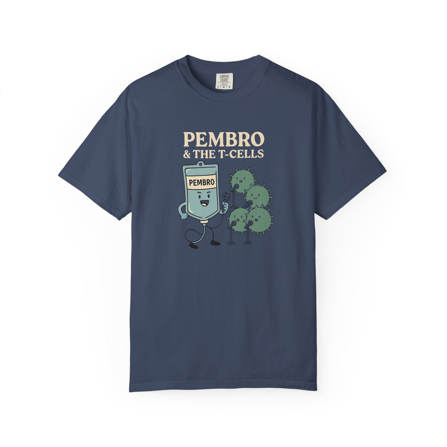 Pembro & The T-Cells Parody Band T-Shirt