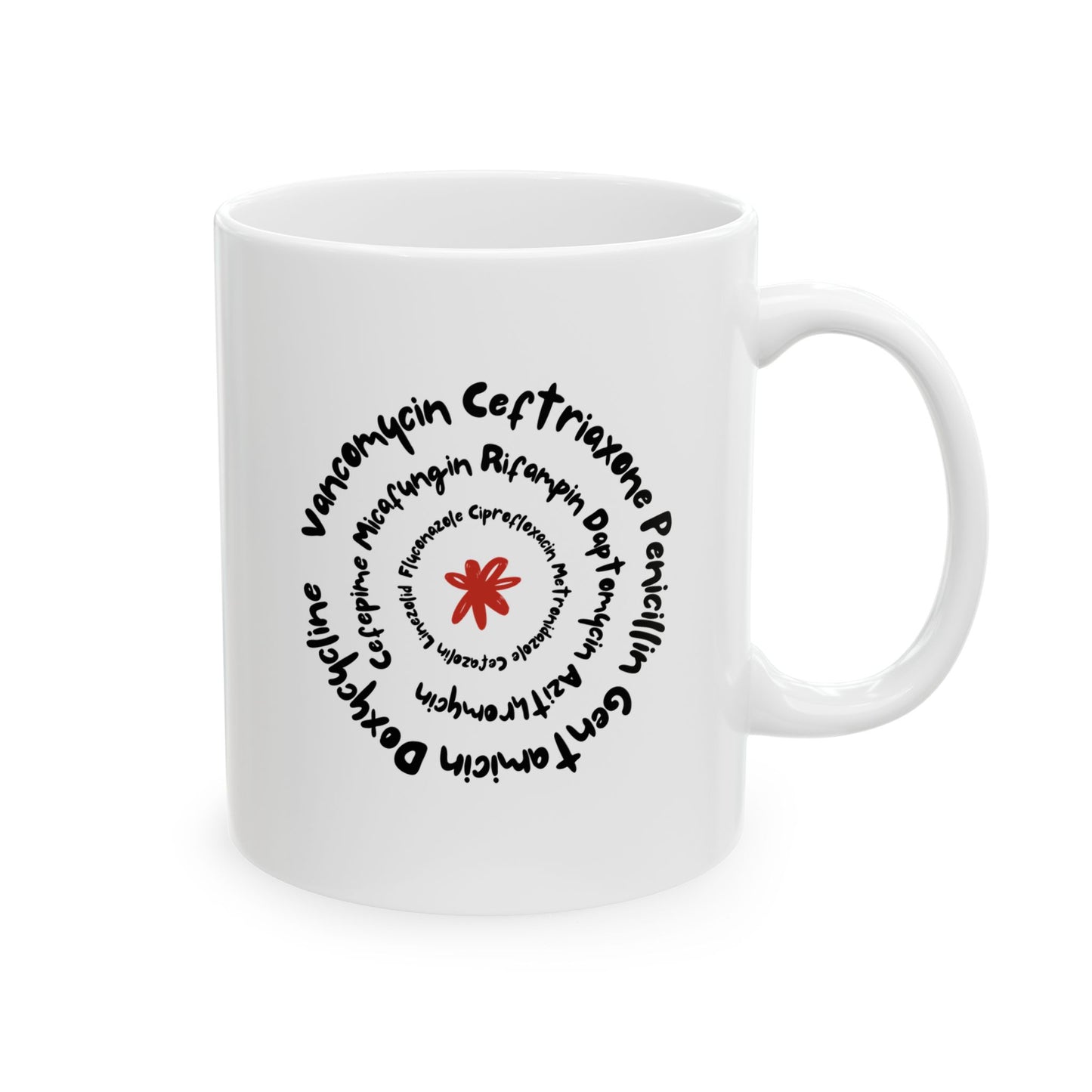 Spinning Antibiotics Coffee Mug