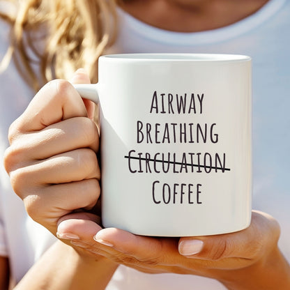 "Airway Breathing Coffee" Mug