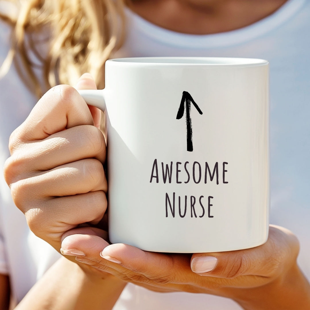 "Awesome Nurse" Coffee Mug