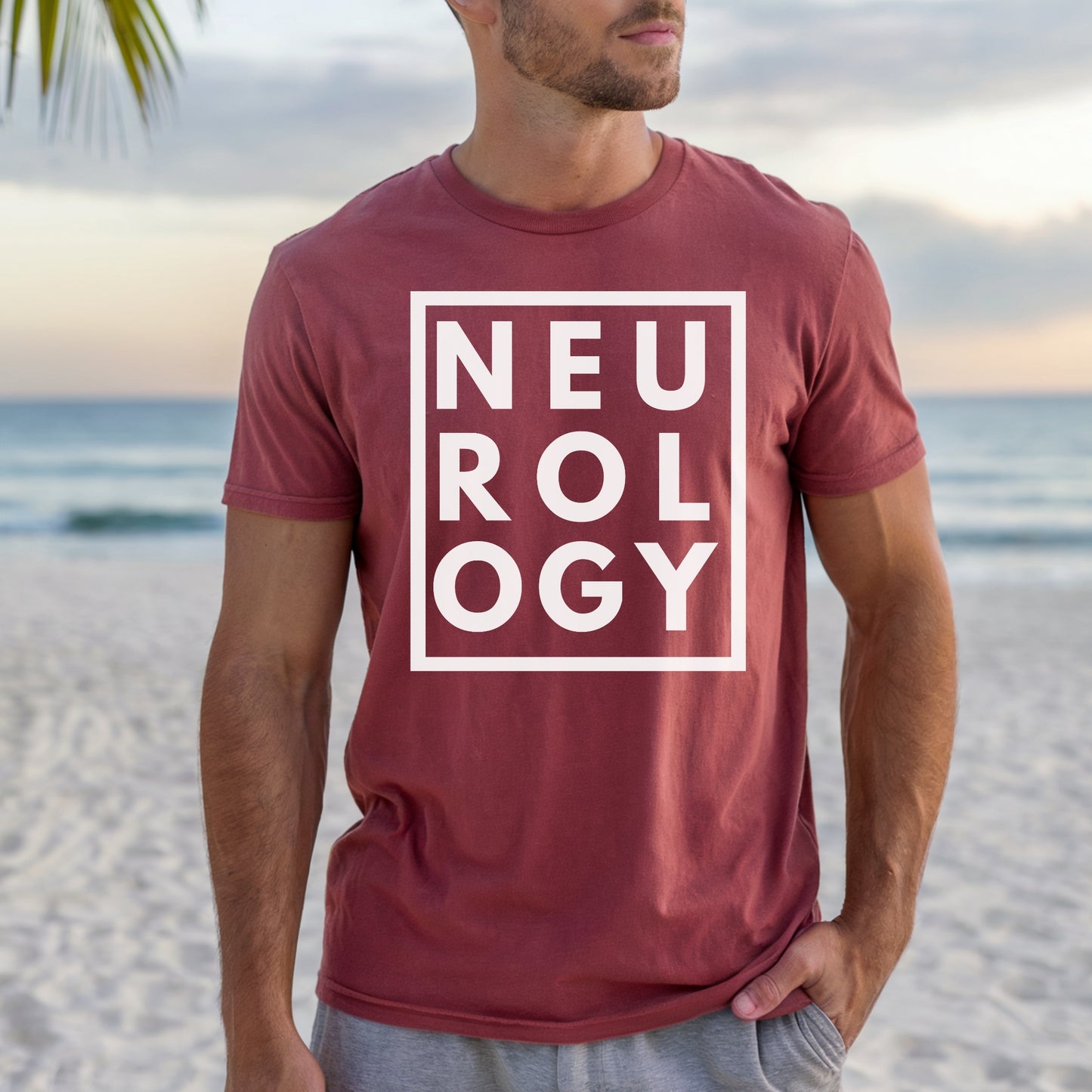 NEUROLOGY Square Text T-Shirt