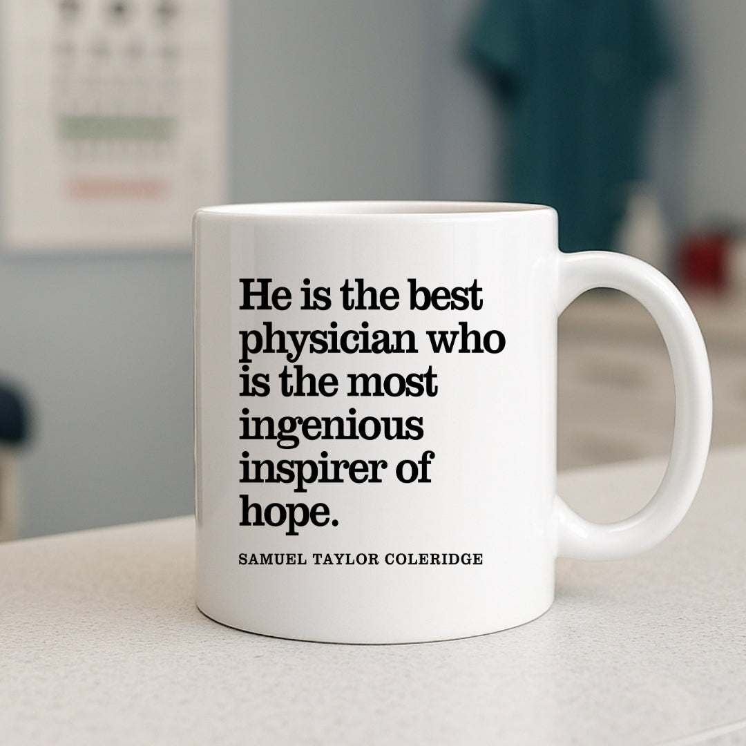 Samuel Taylor Coleridge Inspirational Quote Coffee Mug