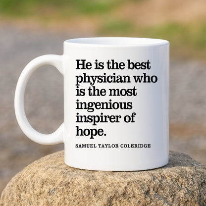 Samuel Taylor Coleridge Inspirational Quote Coffee Mug