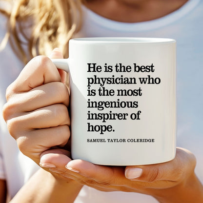 Samuel Taylor Coleridge Inspirational Quote Coffee Mug