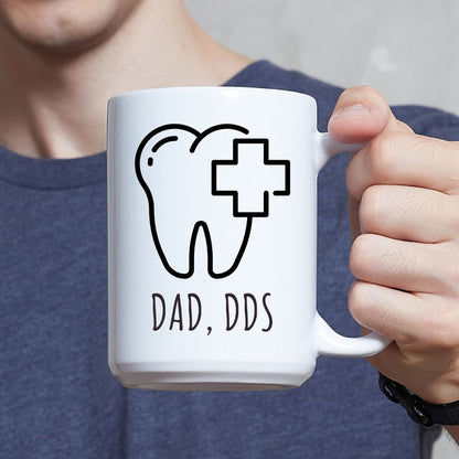 Dad, DDS Coffee Mug for Dentist Dad
