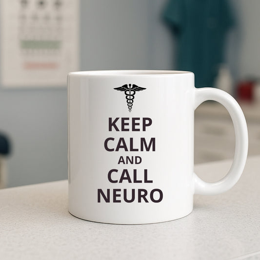 "Keep Calm and Call Neuro" Coffee Mug