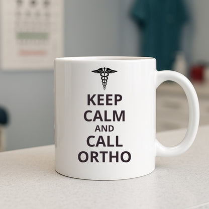 "Keep Calm and Call Ortho" Coffee Mug