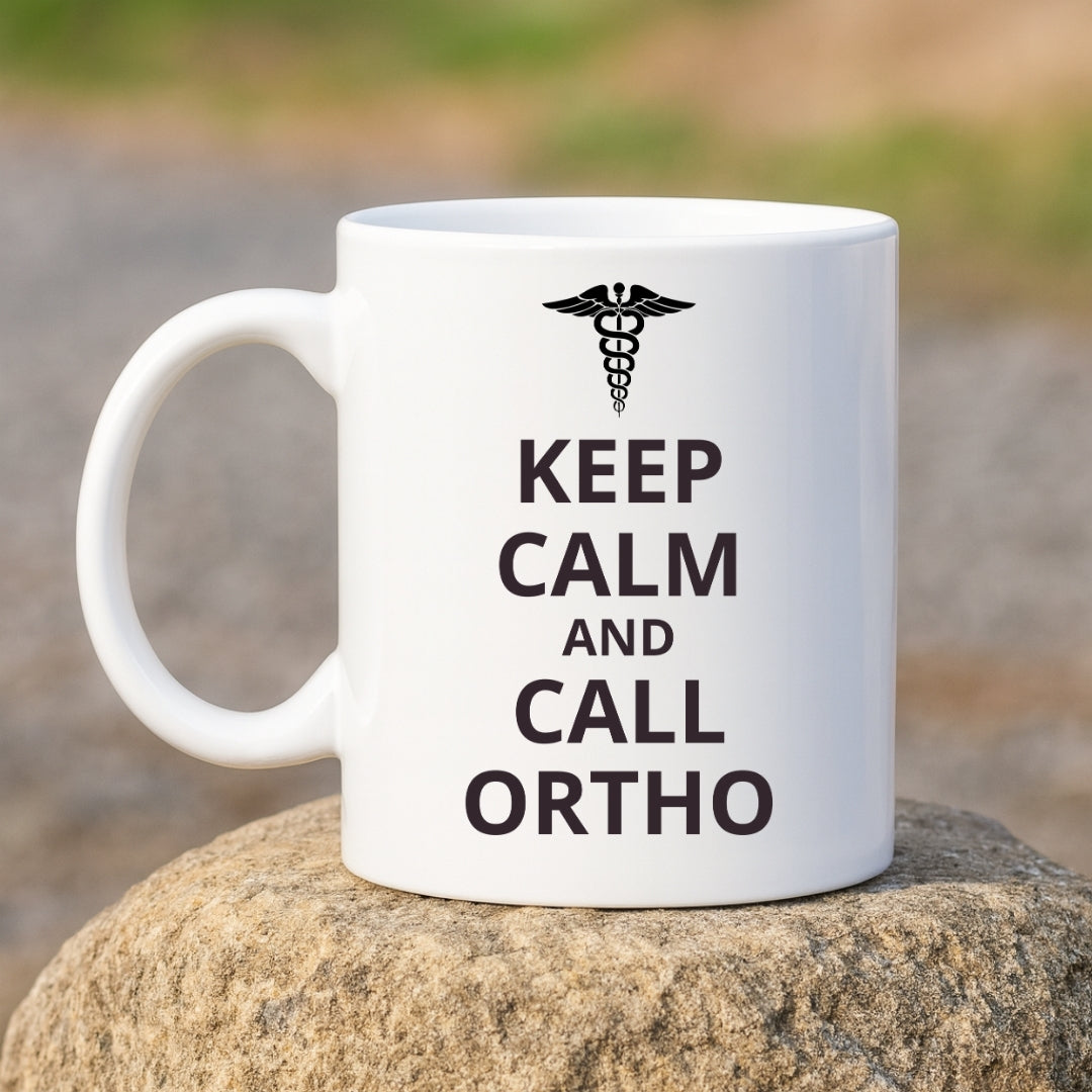 "Keep Calm and Call Ortho" Coffee Mug