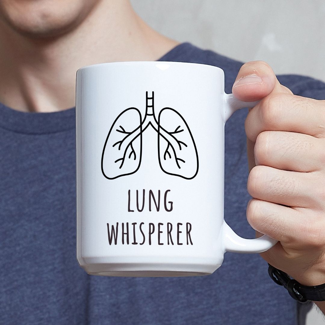 "Lung Whisperer" Coffee Mug