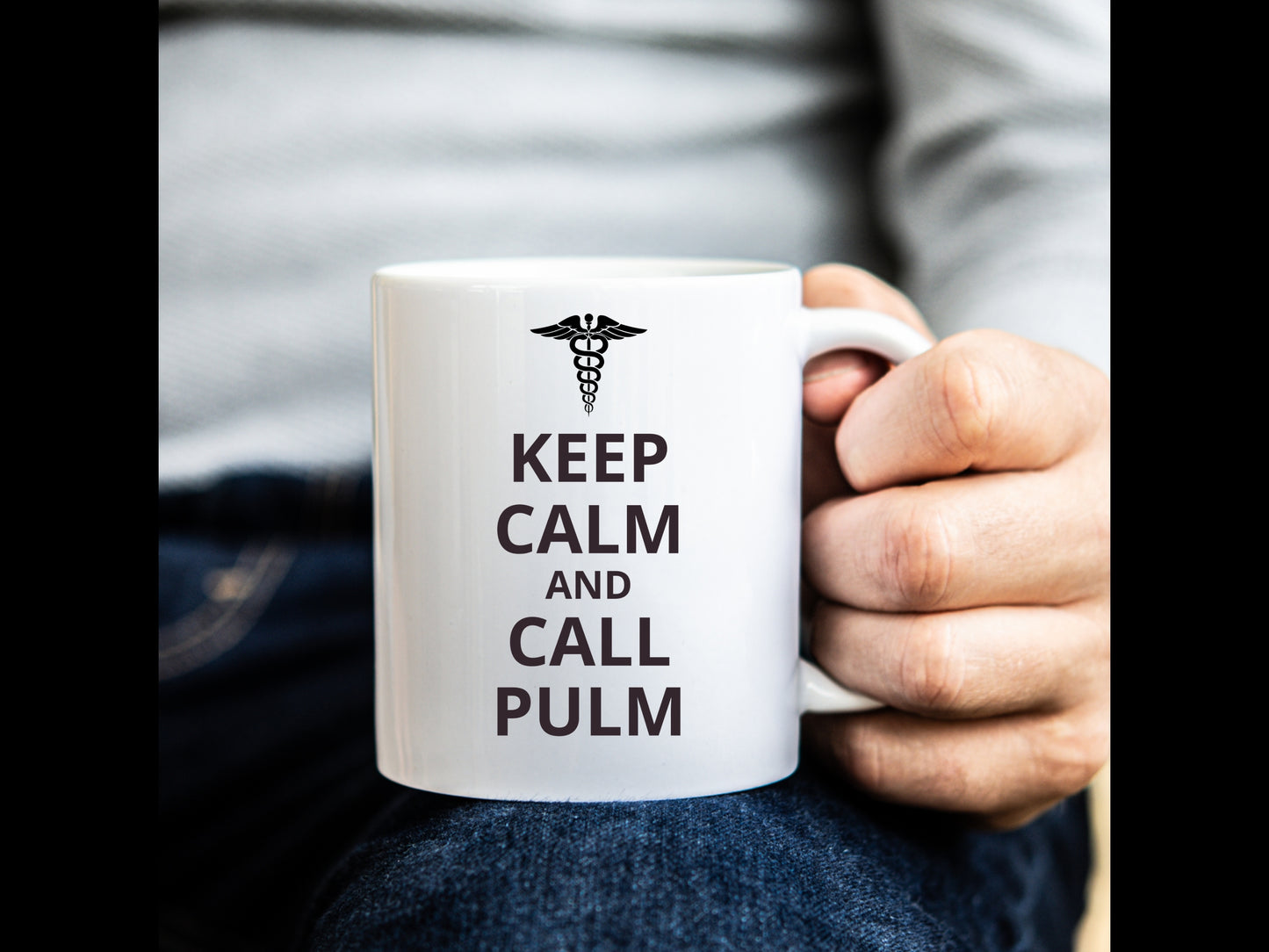 "Keep Calm and Call Pulm" Coffee Mug