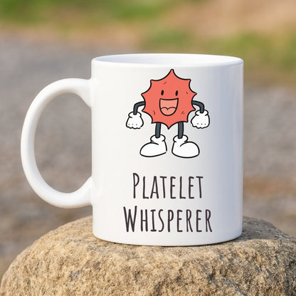 "Platelet Whisperer" Coffee Mug