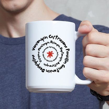 Spinning Antibiotics Coffee Mug
