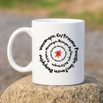 Spinning Antibiotics Coffee Mug