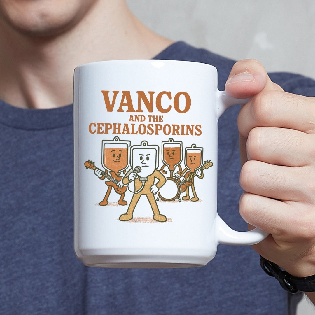 "Vanco and the Cephalosporins" Coffee Mug