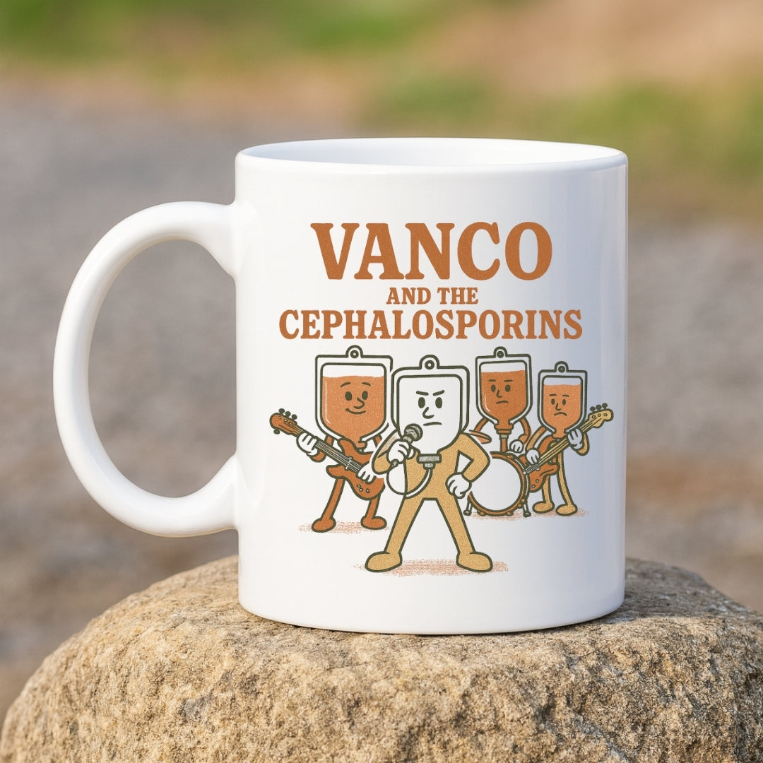 "Vanco and the Cephalosporins" Coffee Mug