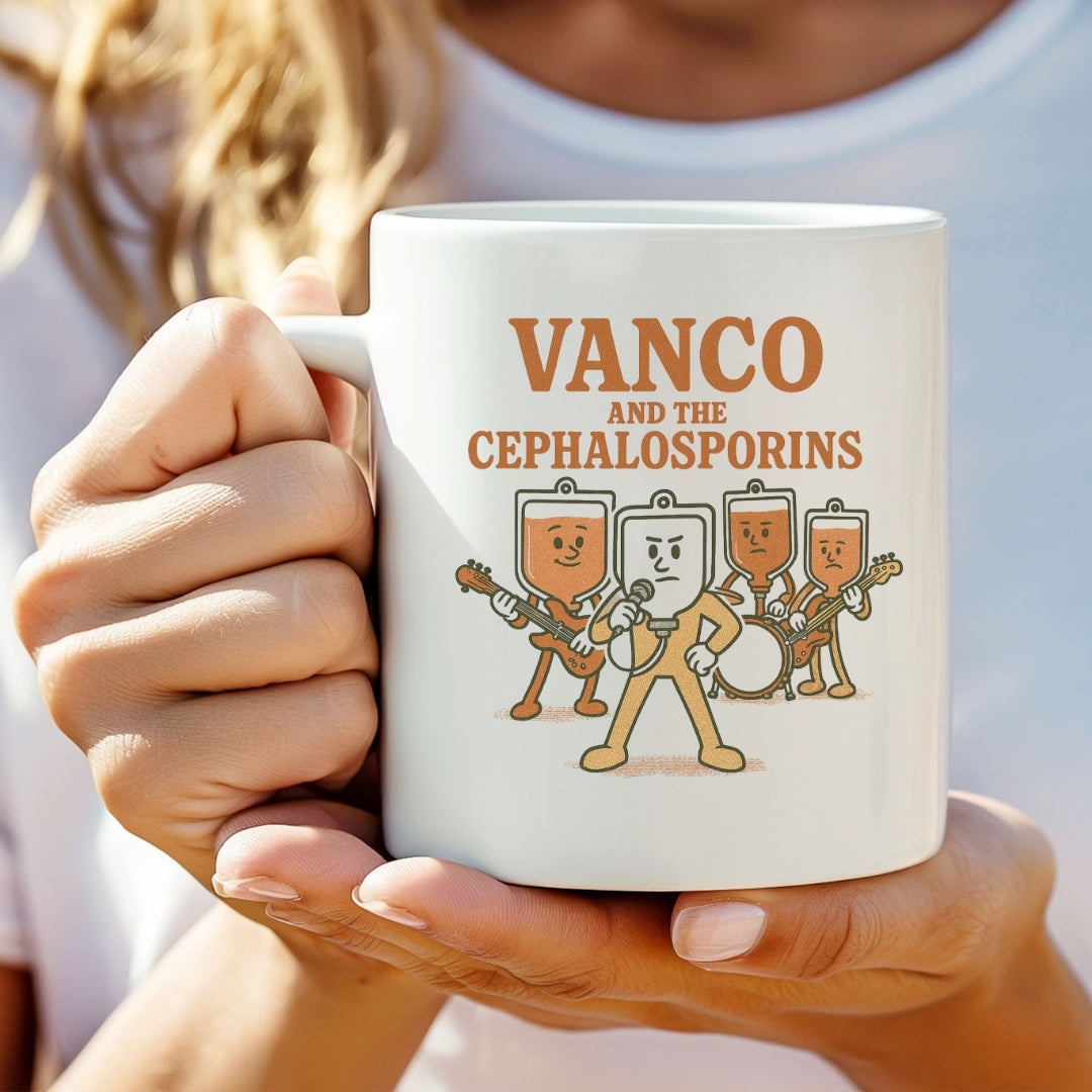 "Vanco and the Cephalosporins" Coffee Mug